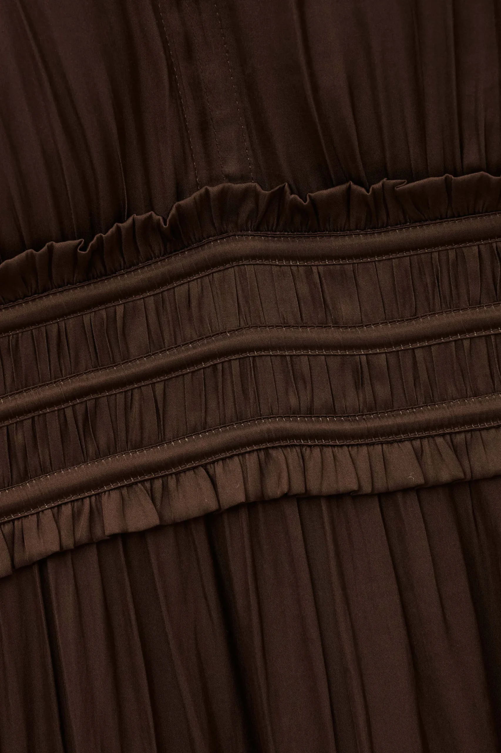 CLELI robe courte froncée
