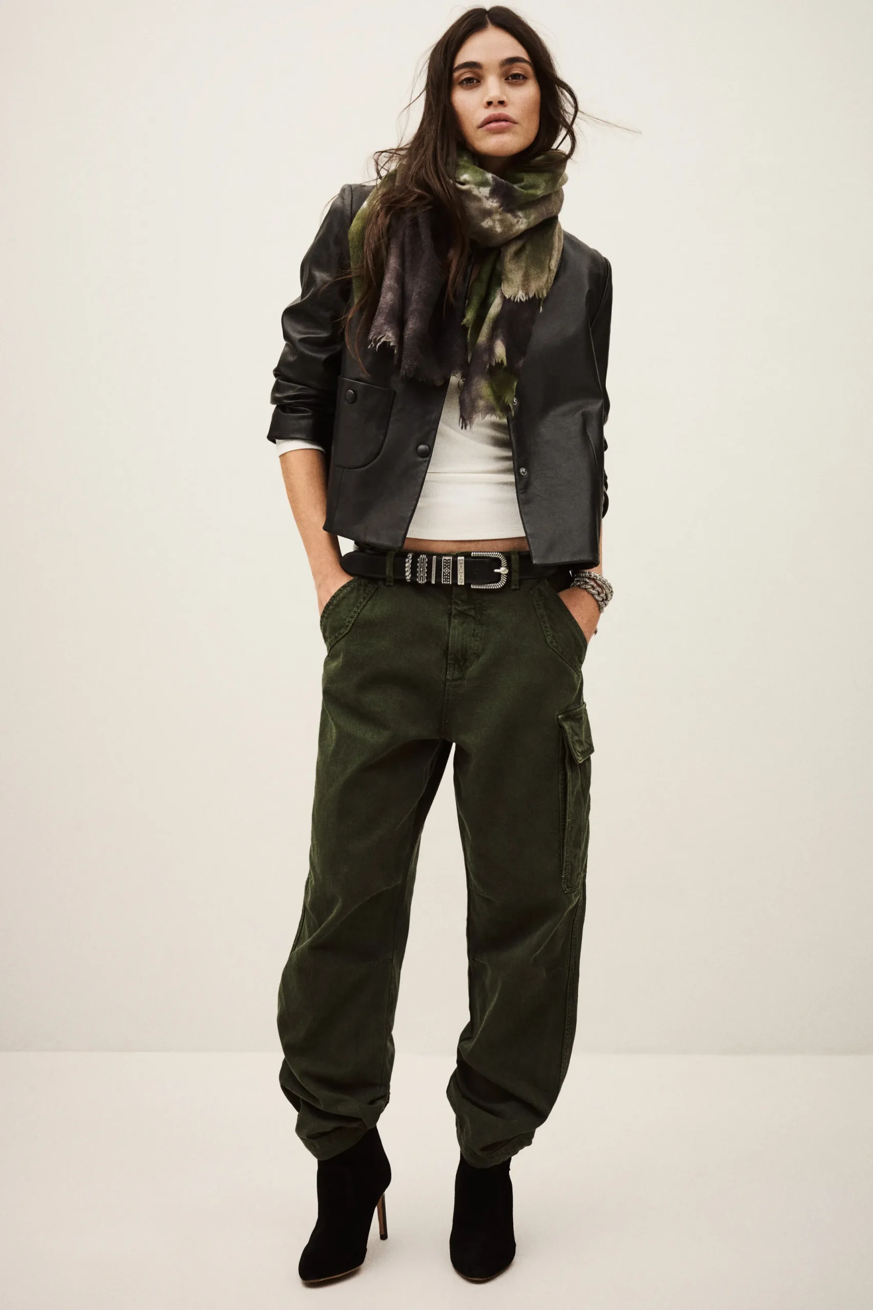 FINO pantalon cargo jogger