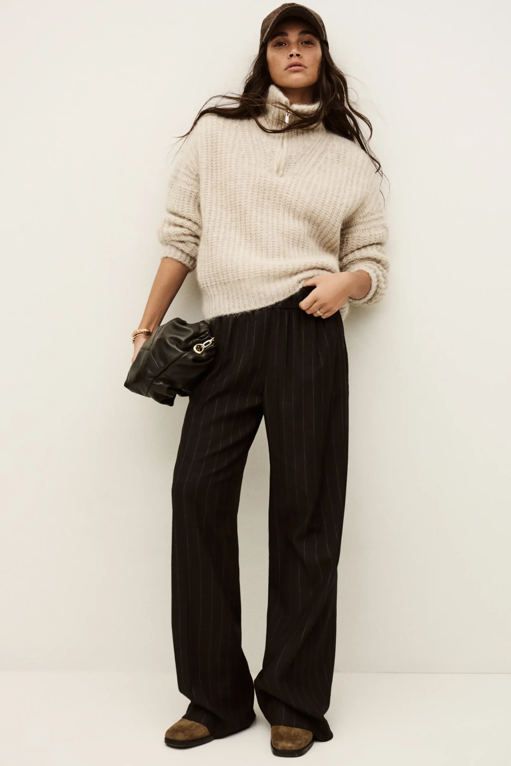 HANDREW pantalon ceinture élastiquée