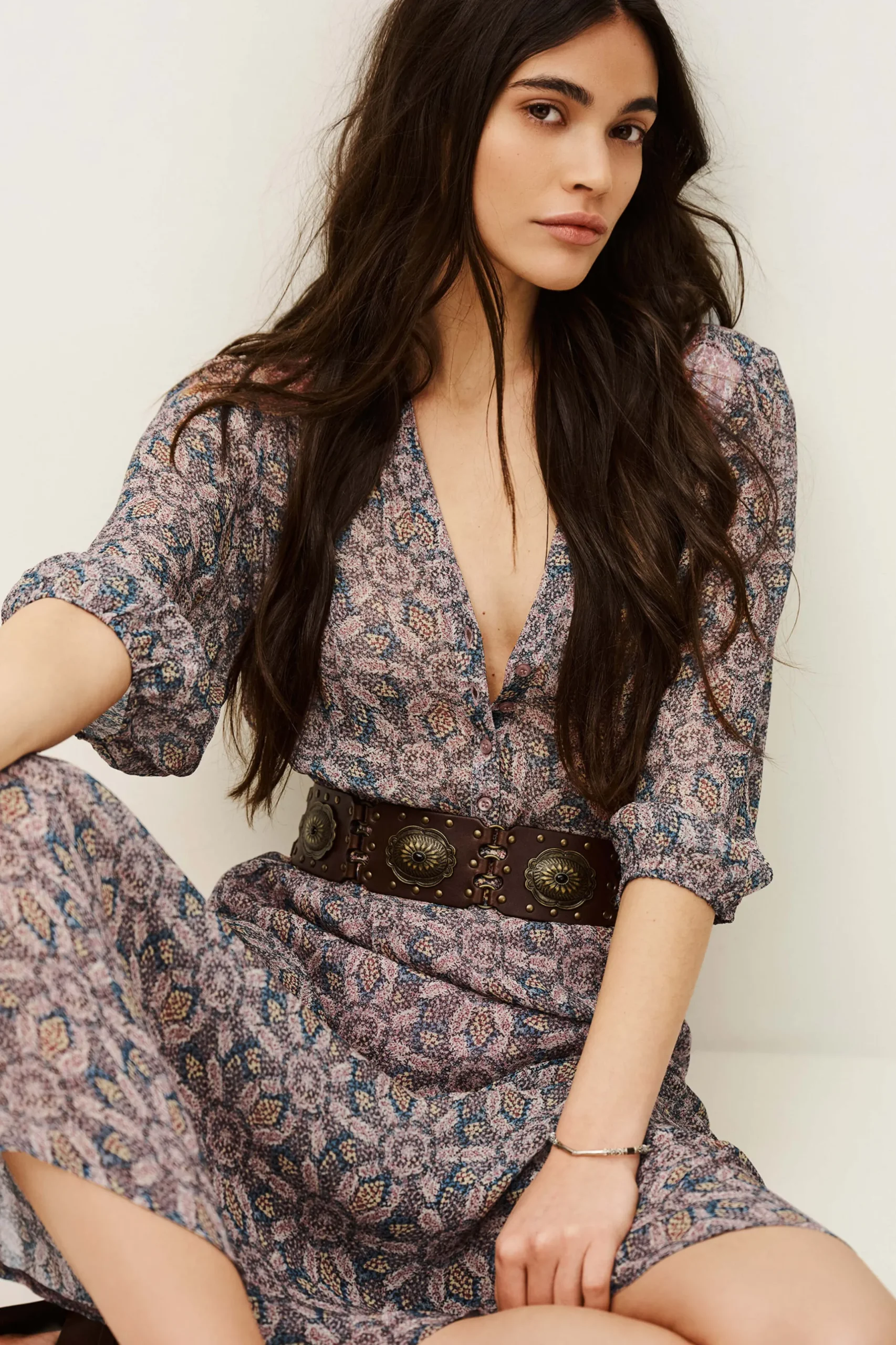 TIZIA robe midi